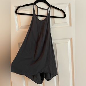 Urban Outfitters backless navy blue top